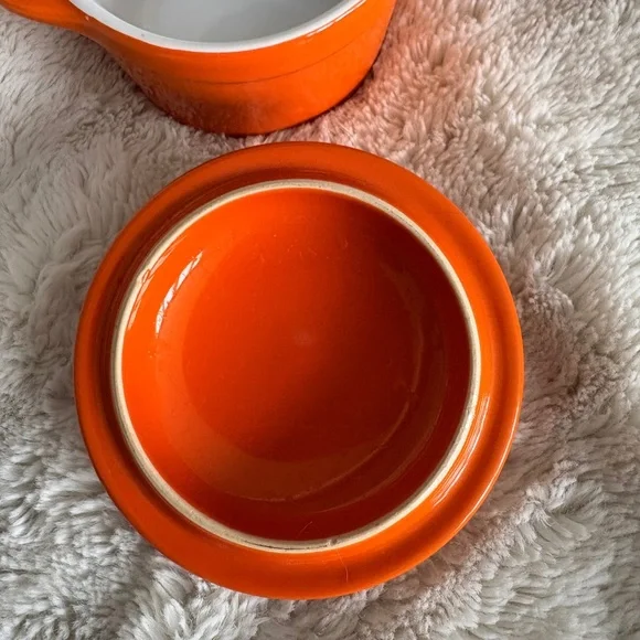 Cuisinart Mini 250ml Orange Ceramic Casserole Dish - Picture 4 of 5
